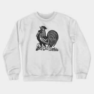 Black Rooster | Roosters | Chickens | Rural Life | Farm Life | Country Life | Posada | Crewneck Sweatshirt